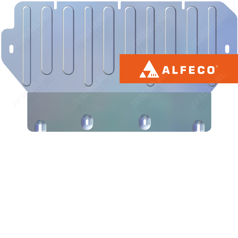 Oting Paladin 2023- V-2,0 4WD защита радиатора, ALFeco, алюминий, 4 мм, арт. ALF7201al