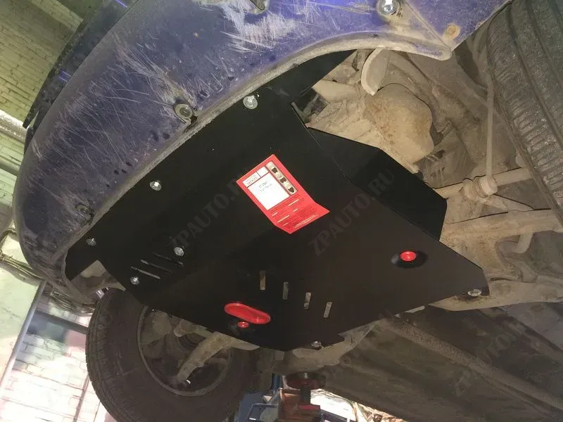 Защита картера и КПП для FIAT Panda  2003 - 2012, V-1.2, Sheriff, сталь 2,0 мм, арт. 07.0995