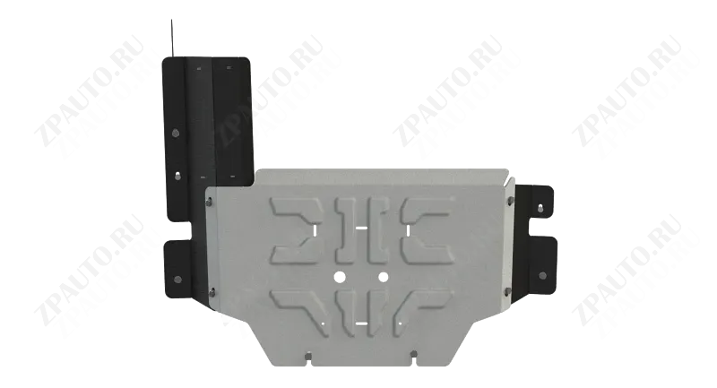 Защита РК для GREAT WALL POER  2021 -, V-2,0 AT,MT FullWD, Sheriff, алюминий 4 мм, арт. 28.5381