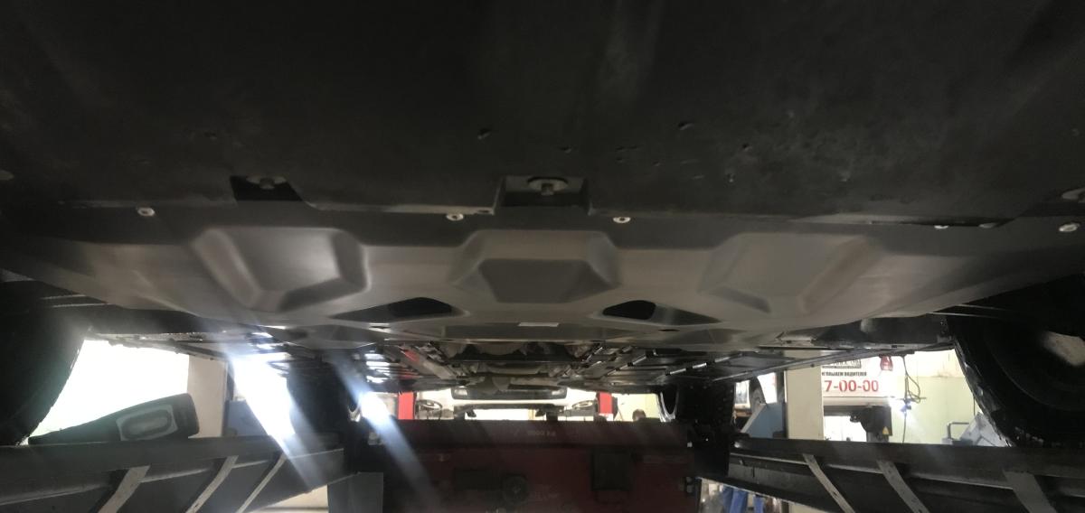 13.08K ЗАЩИТА КАРТЕРА ДВИГАТЕЛЯ И КПП МВ A-класс (W177) 2018- / В-класс (W347) 2018-/CLA (С118, Х118) / GLA (H247) / GLB (Х247) 2019- V-все (Композит 6мм)