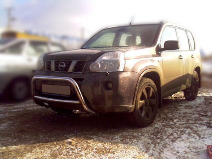 Дуга передняя d-60 с радиусной распоркой для Nissan X-Trail T31 2007, Технотек NXTN_1.2