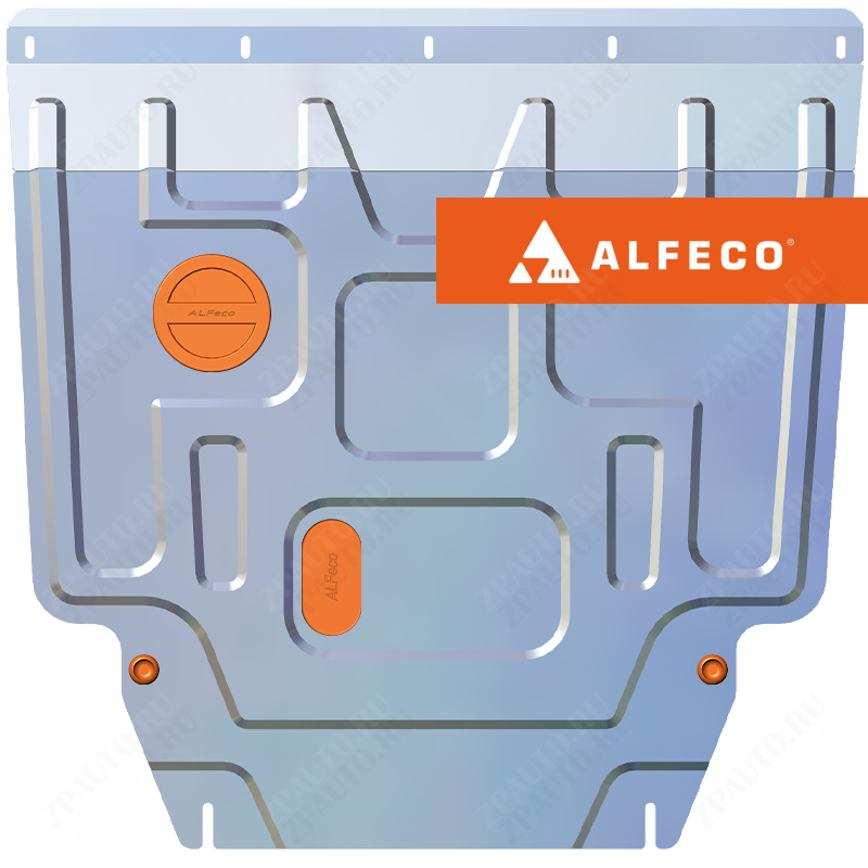 Geely Cityray 2024- V-1,5 защита картера и КПП, ALFeco, алюминий, 4 мм, арт. ALF0819al-2