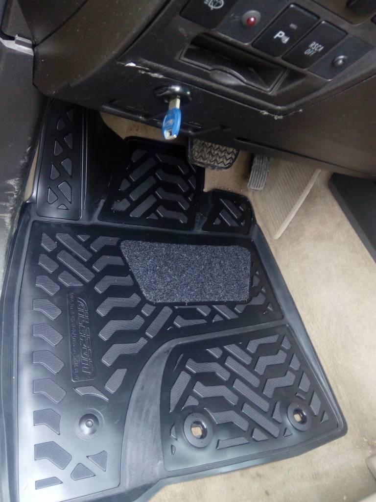 Ковры салонные модельные высокий борт 3D с подпятником для Lexus LX570 2008-2015, Элерон 62204