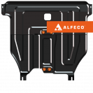 Защита  картера и КПП Nissan Almera classic 2006-2013 V-all , ALFeco, сталь 2мм, арт. ALF1501st-2