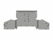 Комплект защит контура термостатирования для FAW BESTUNE NAT  2023 - V-Электро AT FWD, Sheriff, алюминий AL 4 мм, арт. 28.6384