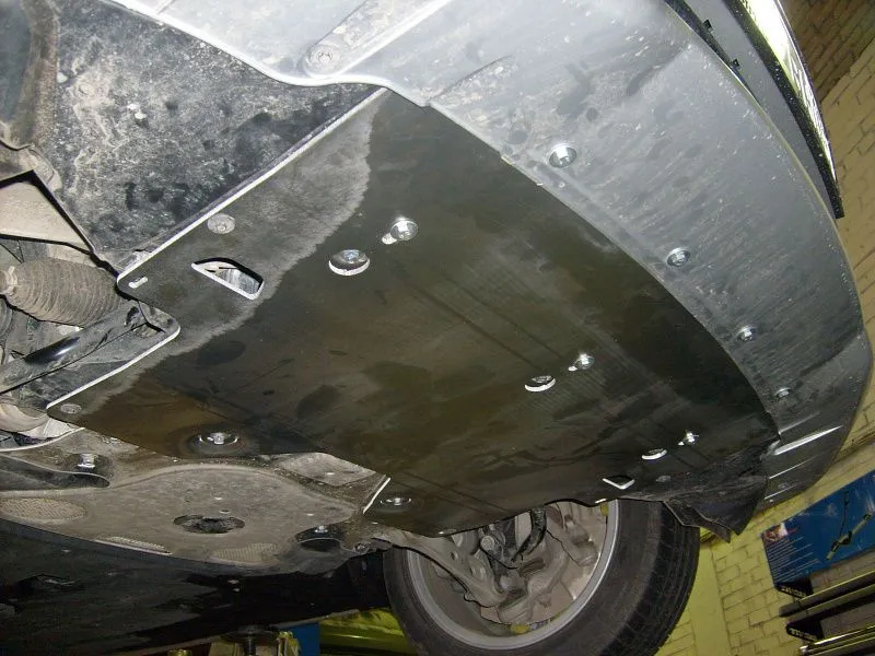 Защита картера для BMW 5 Series  2015 - 2017, V-2,2  (245 л.с.) АТ Xdrive, Sheriff, алюминий 4 мм, арт. 03.3130