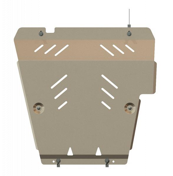 Защита картера и КПП для NISSAN Note  2005 - 2013, V-1,5 dCi AT; 1,6 AT, Sheriff, алюминий 5 мм, арт. 15.1684