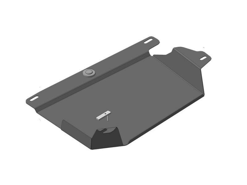 Защита абсорбера стальная Motodor для Cadillac SRX 2009-2012- (2 мм, сталь), 03502