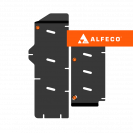 GAC GS4 2025- V-1,5T FWD защита тормозной магистрали (2 части), ALFeco, сталь, 2 мм, арт. ALF4909st