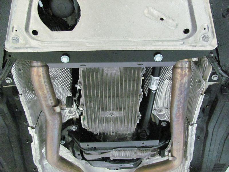 Защита КПП для BMW X6M - для 3272  2016 - 2019, V-4,4 TwinPower Turbo AT, Sheriff, алюминий 4 мм, арт. 03.3339