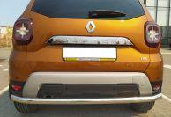 Защита заднего бампера для автомобиля Renault Duster 2021 арт. RD.21.11