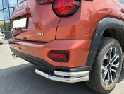 Защита заднего бампера  угловая двойная для автомобиля Haval H7 2025 арт. HVH7.25.20