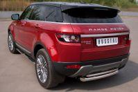 Защита заднего бампера d76/42 для Land Rover Evoque Prestige Pure, Slitkoff REPZ-000812