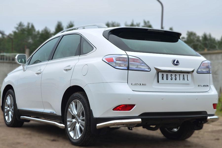 Защита заднего бампера уголки d57, Slitkoff LRXZ-000417