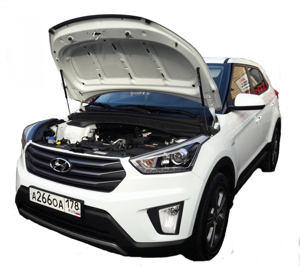 Газовый упор капота Hyundai Creta 1, Автоинновация, арт. 12-05