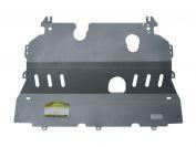 Защита двигателя, кпп алюминиевая Motodor для Mazda 3 II 2009 2009-2011 (5 мм, алюминий), 31104