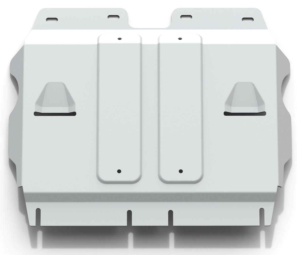 Защита картера Rival для Mercedes-Benz S-klasse W222 4WD 2013-2017, штампованная, алюминий 4 мм, с крепежом, 333.3935.1