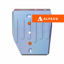 KGM Torres 2023- V-1,5 4WD защита топливного бака, ALFeco, алюминий, 4 мм, арт. ALF7403al