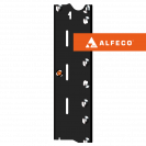 Защита  топливопровода Renault Koleos II 2016-2020 V-all , ALFeco, сталь 2мм, арт. ALF1549st-1