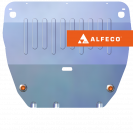 Защита  картера и КПП Volvo V40 Cross Country 2012-2017 V-all , ALFeco, алюминий 4мм, арт. ALF2712al