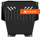 Защита  картера и КПП Toyota Raum (Z20) 2003-2011 V-1,5 2WD , ALFeco, сталь 2мм, арт. ALF2487st