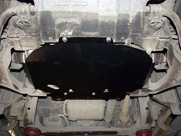 Защита радиатора для NISSAN Navara - для 0757  2005 - 2010, V-2.5, Sheriff, сталь 2,5 мм, арт. 15.1330 N2