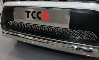 Решетка радиатора нижняя (лист) для автомобиля Toyota RAV4 2019- TCC Тюнинг арт. TOYRAV19-15