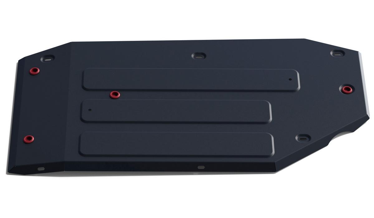 Защита топливного бака АвтоБроня для Volkswagen Crafter II (V - 2.0 TDI) 4WD/RWD 2016-н.в., штампованная, сталь 1.8 мм, с крепежом, 111.05868.1