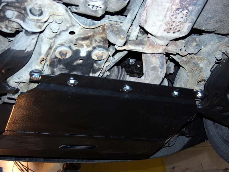 Защита картера и КПП для MAZDA 323 C 1989 - 1994, V-1,3; 1,6; 1,8; 1,7D, Sheriff, сталь 2,0 мм, арт. 12.0232