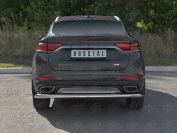 GEELY TUGELLA 2020- Защита заднего бампера d57 секции GTGZ-003947