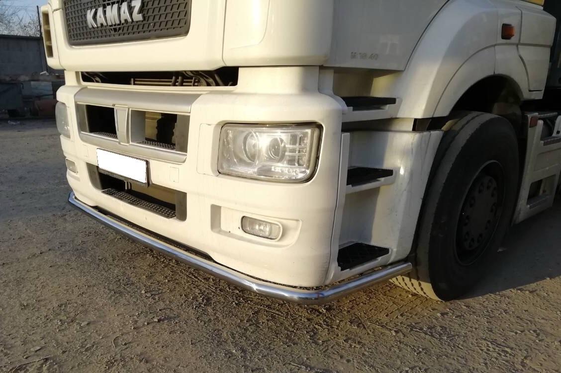 Защита переднего бампера для автомобиля KAMAZ 5490 2017, Россия KMZ5490.03