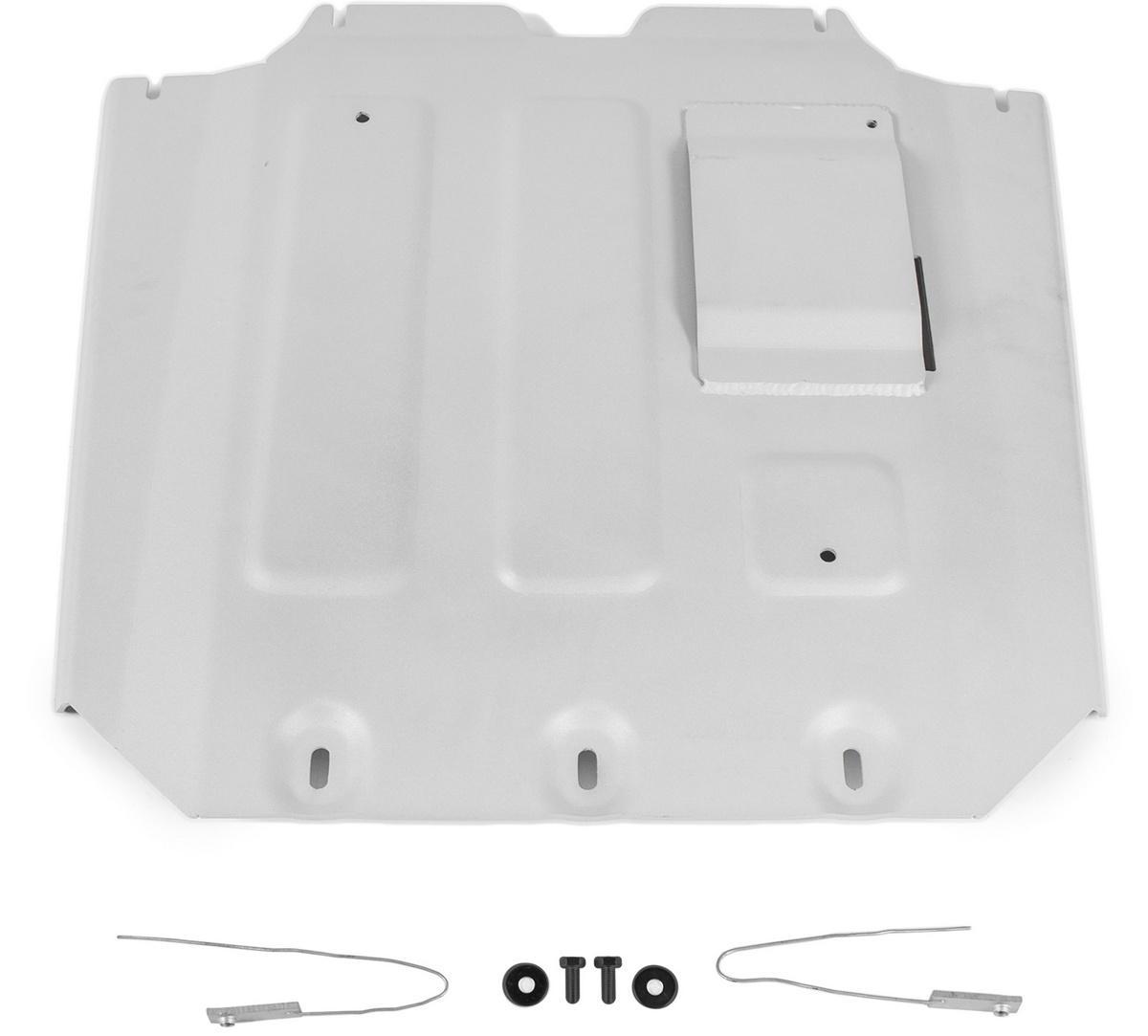 Защита картера Rival для Mercedes-Benz G-klasse W464 2018-н.в., штампованная, алюминий 4 мм, с крепежом, 333.3947.1