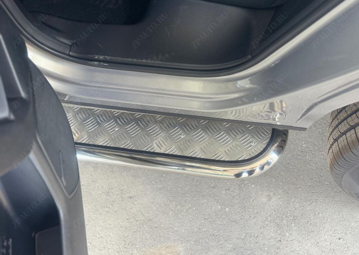 Пороги с накладным листом для автомобиля Haval H7 2025 арт. HVH7.25.41