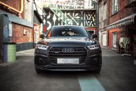 Комплект бамперов в сборе с карбоновыми насадками для Audi Q5 S-line 2017-2020, MTR, арт. MTR-FY-180241