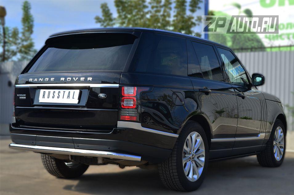 Защита заднего бампера d57 для Land Rover Range Rover 2013, Slitkoff LRV-001445