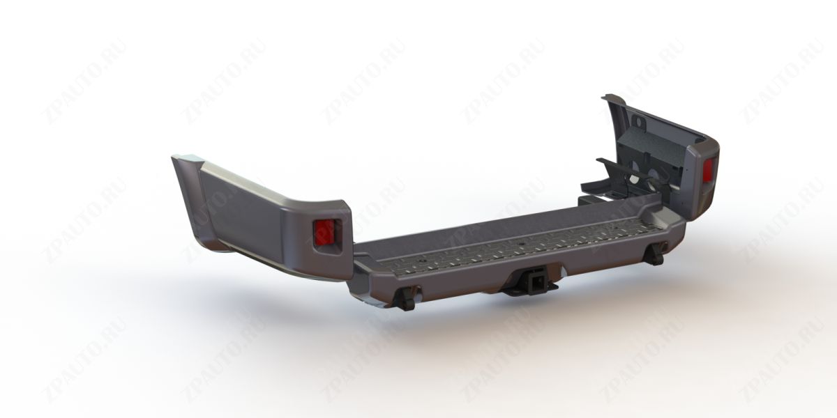 ABC.UAZ.SP.05P НАКЛАДКИ КУЗОВА НИЖНИЕ АВС-ДИЗАЙН UAZ ПИКАП 2015- (К ABC.UAZ.RB.04P)