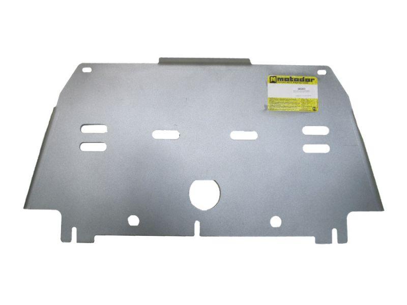 Защита двигателя, кпп, рк алюминиевая Motodor для Land Rover Discovery 4 2009-2016 (3 части) (8 мм, алюминий), 383203