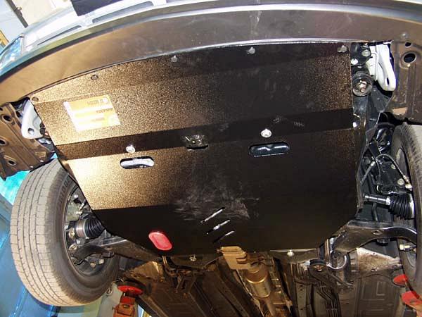 Защита картера и КПП для NISSAN Teana  2003 - 2008, V-2,0; 3,5, Sheriff, сталь 2,0 мм, арт. 15.0976