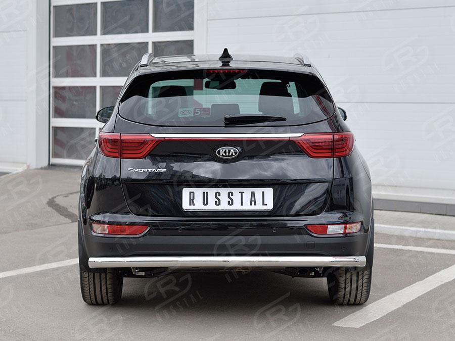 Защита заднего бампера d57 Kia Sportage 2016, Slitkoff KSZ-002296