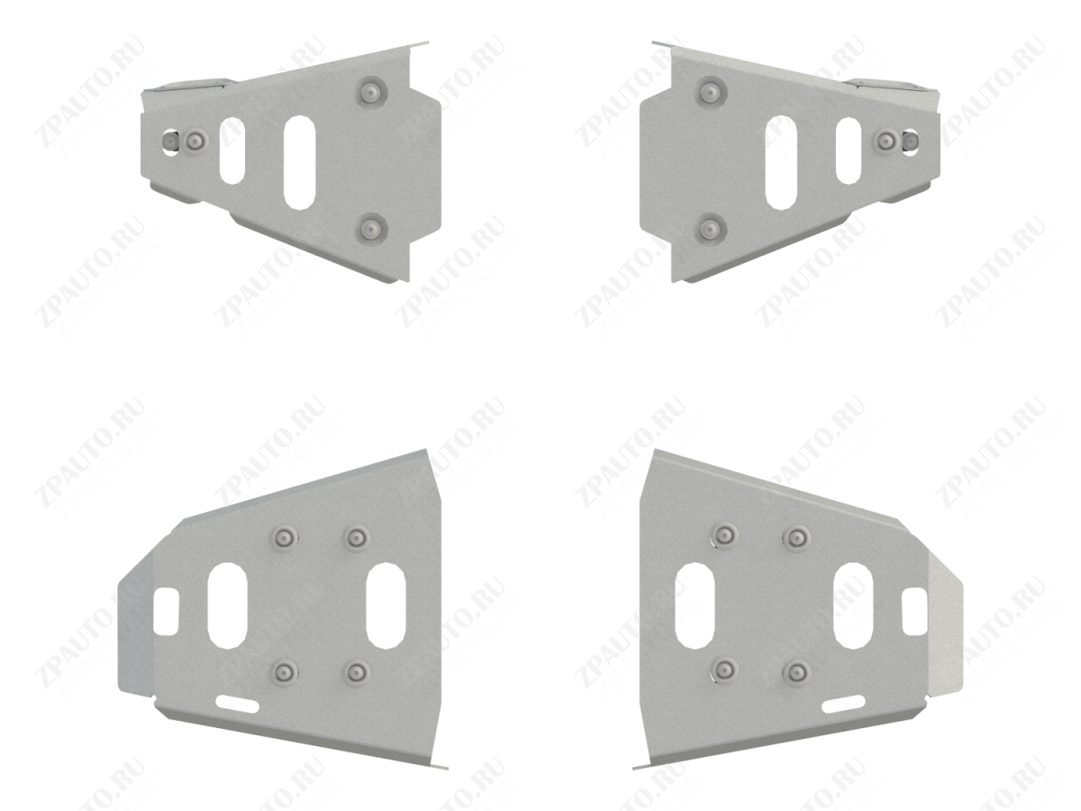 Защита рычагов для HONDA Pioneer 1000-5 2019-, алюминий 4 мм, STORM, арт. 4339