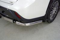 Защита задняя (уголки) 60,3 мм для автомобиля Toyota Highlander 2020- арт. TOYHIGHL20-29