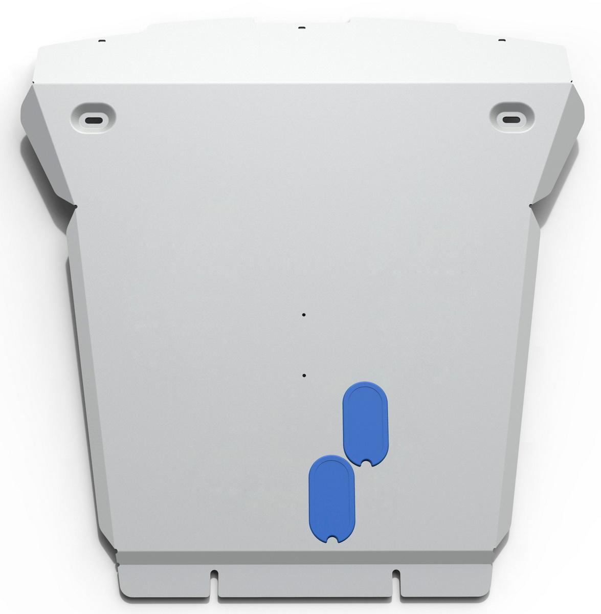 Защита картера и КПП Rival для BMW X6 E71 рестайлинг (xDrive50i) 2012-2014, алюминий 4 мм, с крепежом, 333.0504.1