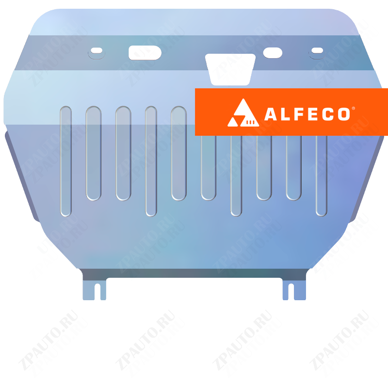 Защита  картера и КПП Toyota Alphard (H20) 2008- V-2,4;3,5; Hybrid , ALFeco, алюминий 4мм, арт. ALF2462al