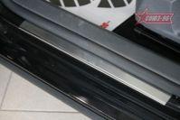 Накладки на внутренние пороги без логотипа на металл для Volkswagen Golf V 2005-2009, Союз-96 VWG5.31.3207