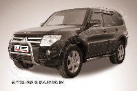 Кенгурятник d57 низкий Mitsubishi Pajero IV (2006-2023) , Slitkoff, арт. MPJ008