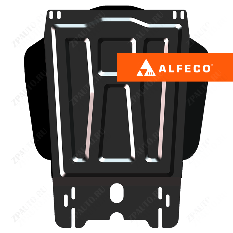 Защита  КПП Mitsubishi L200 2006-2015 V-all , ALFeco, сталь 1.5мм, арт. ALF14091st