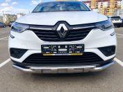 Защита переднего бампера двойная с перемычками для автомобиля RENAULT Arkana 2018 арт. RA.18.75