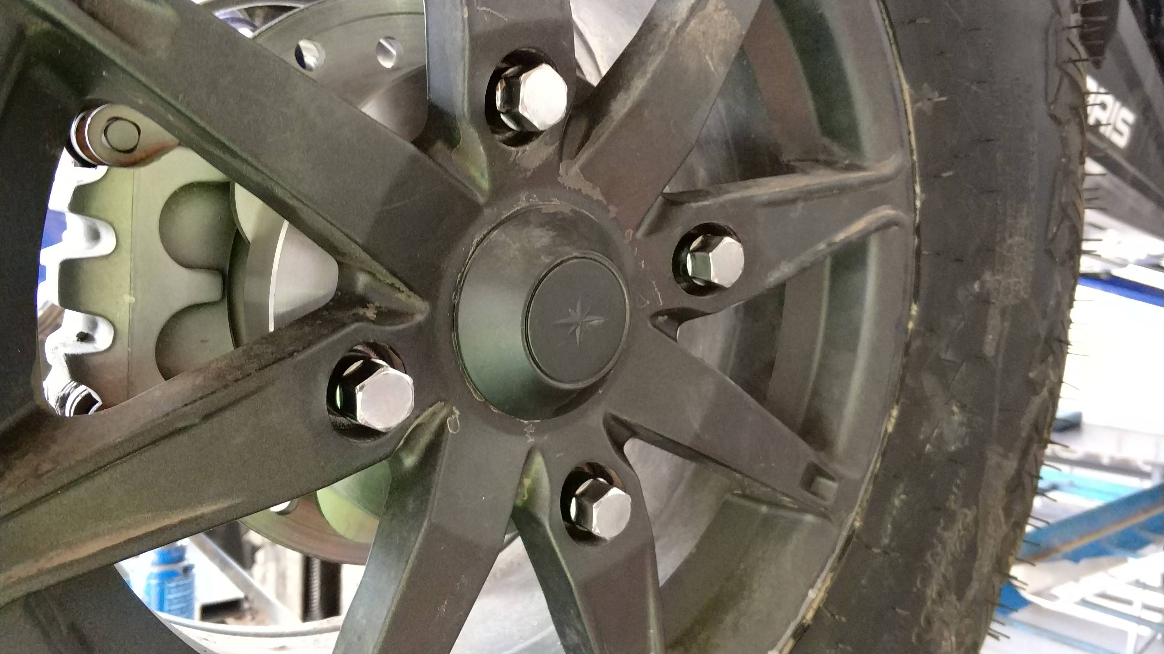 Проставки ступичные 4х156/1"/M12 RZR , STORM, арт. MP 0208