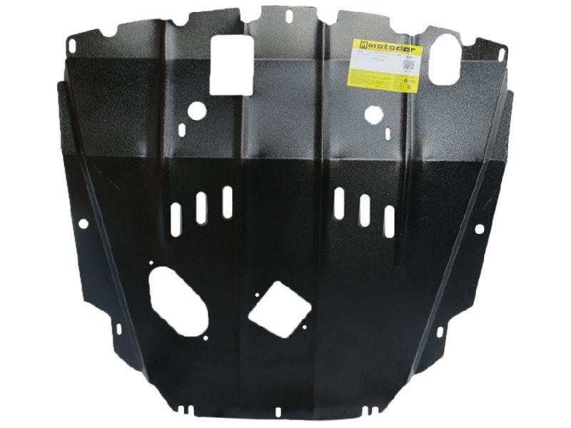 Защита двигателя, кпп стальная Motodor для Chevrolet Captiva 2011-2014- (2 мм, сталь), 03037