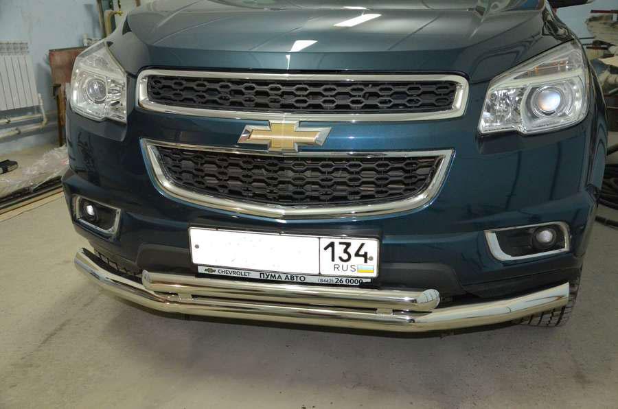 Защита переднего бампера для автомобиля CHEVROLET Trailblazer 2013. CTB.13.03, Россия